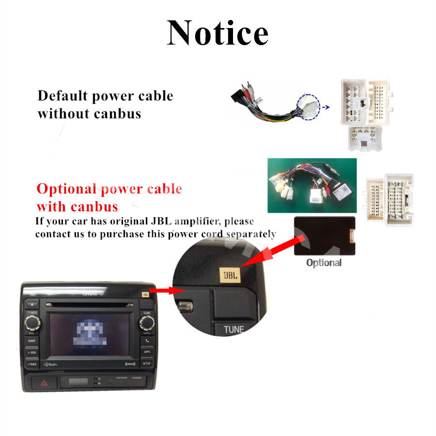 Car MP5 Player Stereo Radio GPS Wifi 2+32G Fit for Toyota Tacoma Hilux 2005-2013