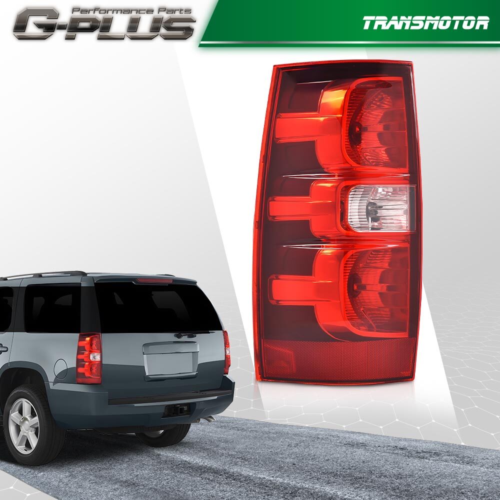 Taillights compatible with 07-14 for Chevrolet Tahoe Suburban 1500 LH drive unit with bulbs.