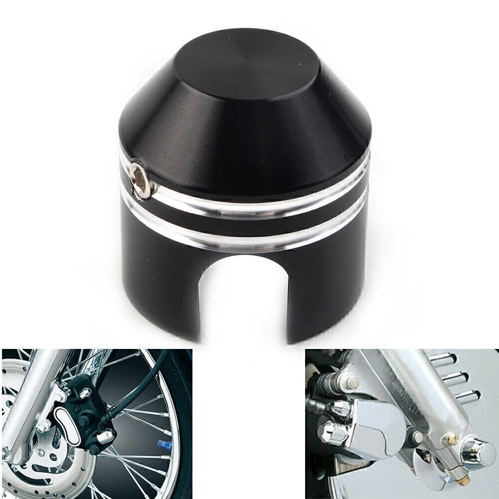 Aluminum Banjo Bolt Cover f¨¹r for Harley Street Glide FLHXXX Road King Motor Schwarz