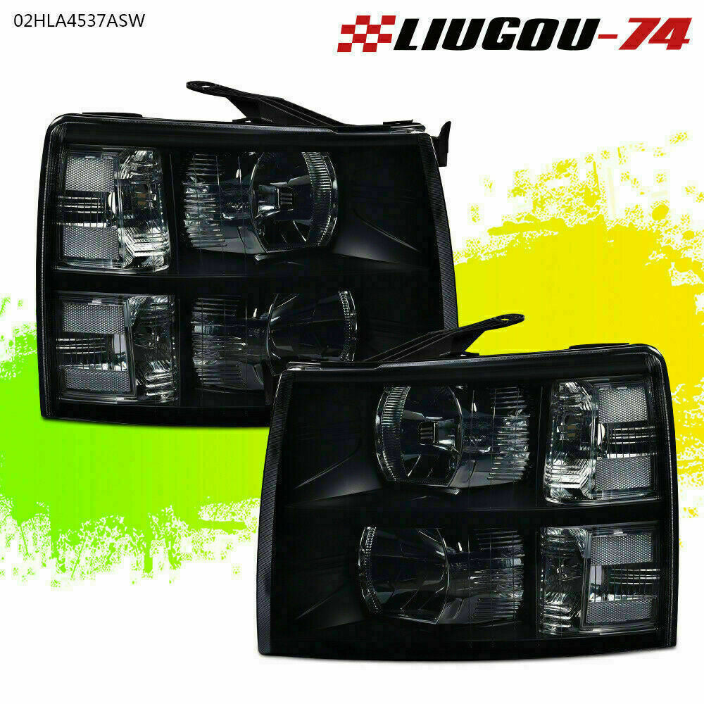 Transparent corner reflector headlight housing suitable for 07-14 for Chevrolet Silverado U