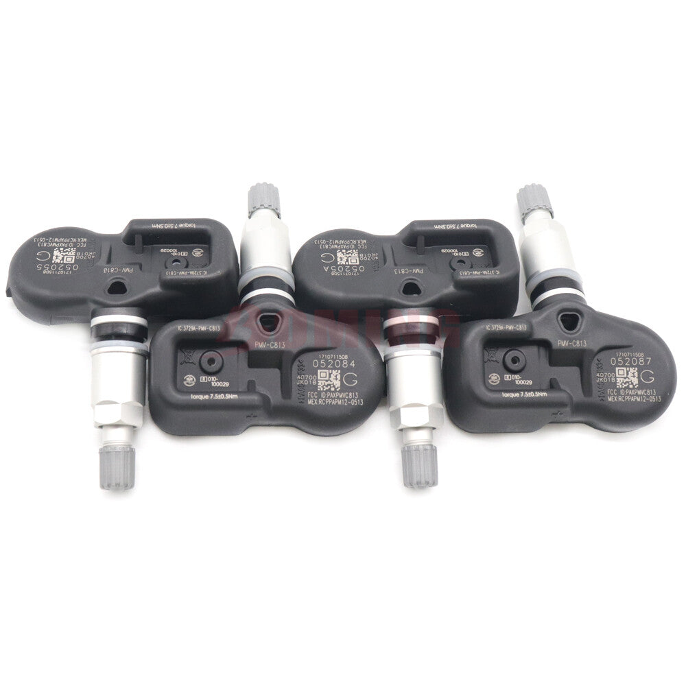 4-pack 40700-JK01B PMV-C813 new tire pressure monitoring sensor (TPMS) suitable for Nissan .