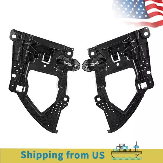 Set of 2 Headlight Bracket Support for Porsche for Cayenne 2015-2017 Front LH RH