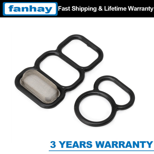 2X UpperLower Spool Valve VTEC Solenoid Gasket 15825-P0A-015 for Honda Accord