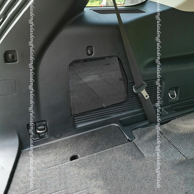 1P for Ford Explorer 2020-22 Stainless Rear Door Trunk Audio Speaker Cover Trim