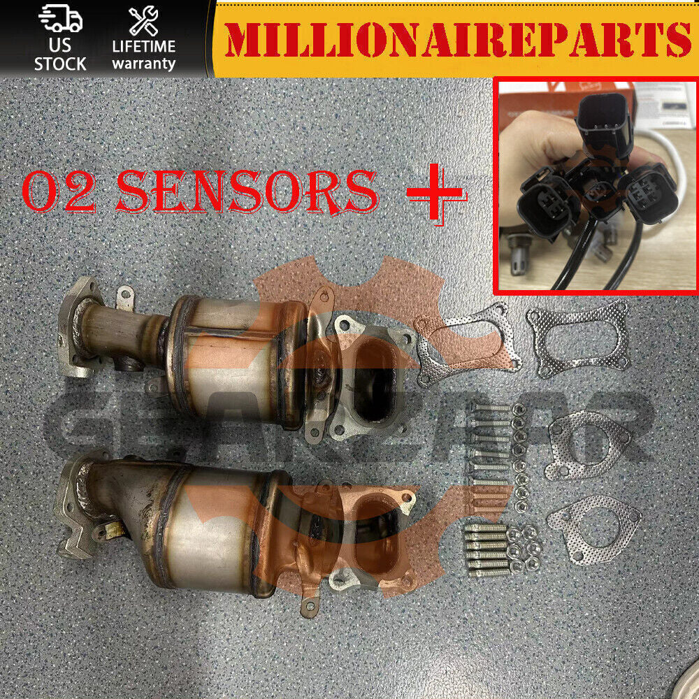 Catalytic Converter Exhaust Manifold w/O2 Sensor Fits for Honda Pilot 2009-2012 3.5L