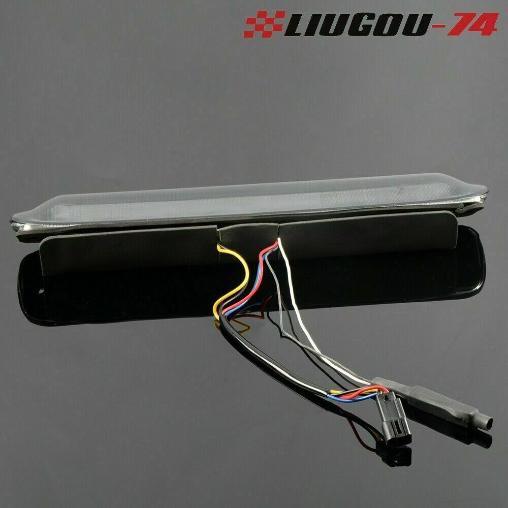 Suitable for 1999-06 for Chevrolet Silverado for GMC for Sierra with smoked LED third brake taillights.