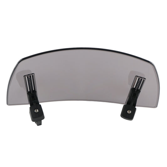 Motorcycle universal windshield, windshield visor extended, boiler smoke-proof