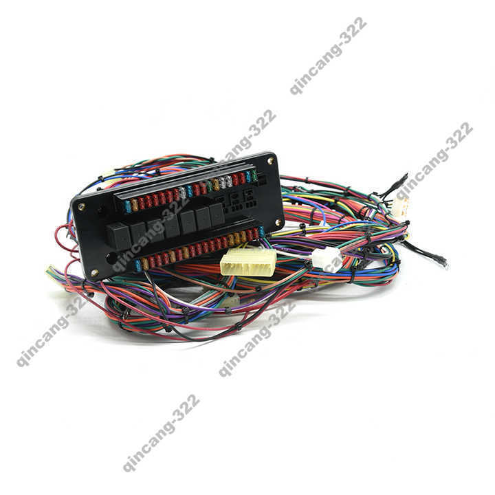 For Excavator Parts Carter E320D Fuse Box Wiring Harness Assembly 259-5223