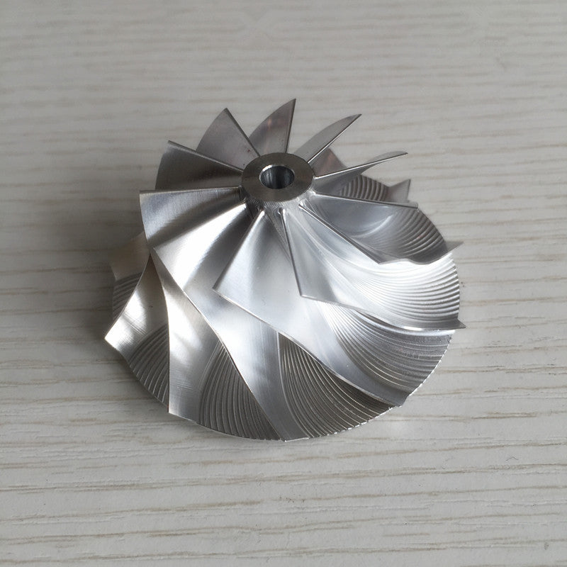 CT10V 42.87/62.00mm 17291-0L040 upgrade 11+0 blades billet compressor wheel