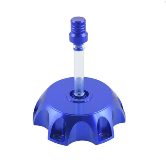 1 Fuel Gas Tank Cap Vent Air Valve Breather Tube Pit Dirt Bike Motorcycle Blue