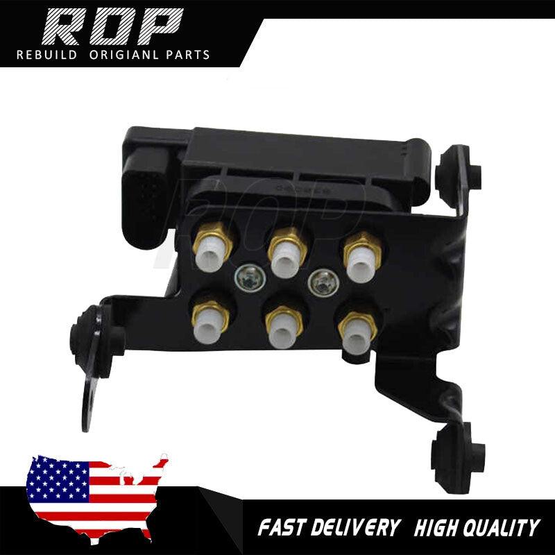 for Porsche for Panamera 970 2010-2016 Air Suspension Solenoid Valve Block w/Bracket