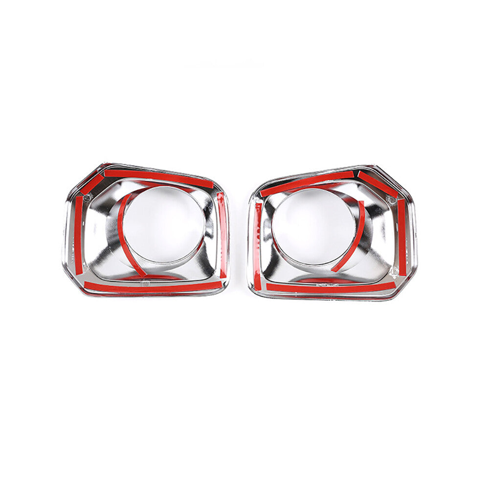 For 2016-2023 for Toyota Tacoma Front Bumper Grille Chrome Fog Light Covers Trims US