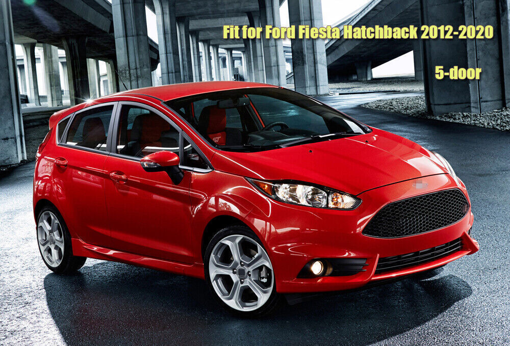 4X Window Deflector Visors Rain Guards Vent Shade for Ford Fiesta 5-door 12-2020