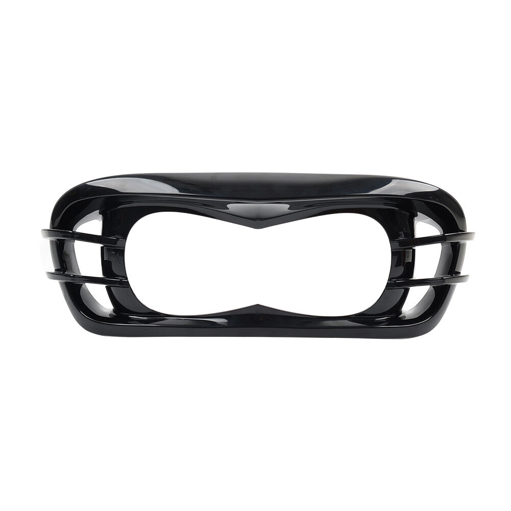 Motorcycle Unpainted Black Headlight Bezel Fit for Harley Road Glide FLTRX FLTRU 15+