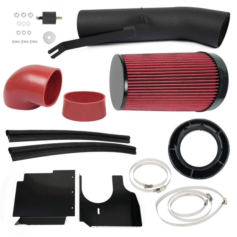 4inch Red Cold Air Intake System Heat Shield for 99-06 for GMC / for Chevy V8 4.8L/5.3L