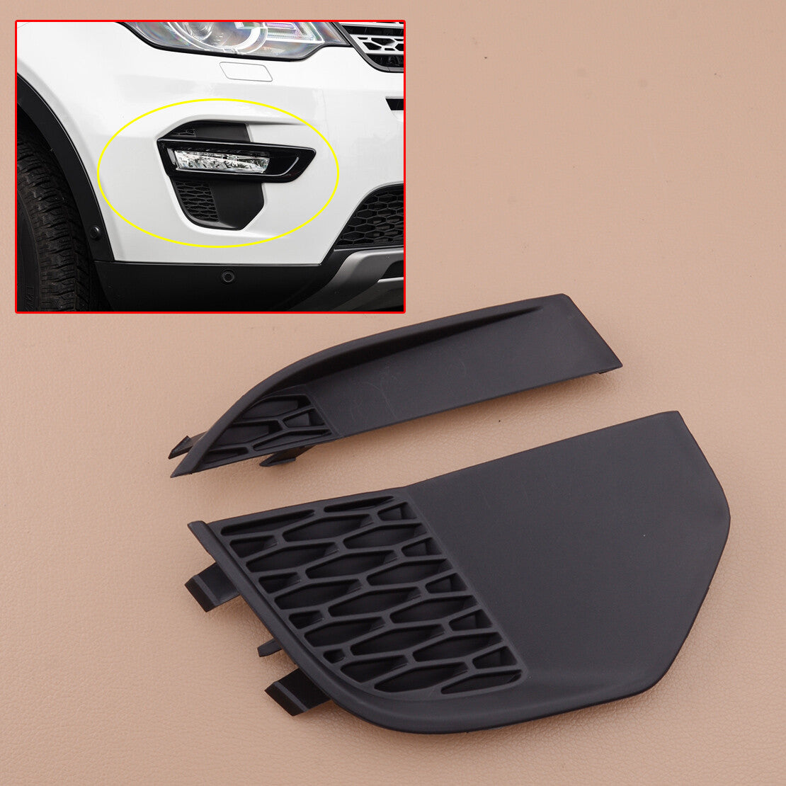 Right front fog light cover trim suitable for Land Rover Discovery Sport 15-19