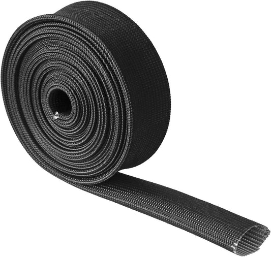 Heat-insulating sleeve, adjustable hose, hot spark plug wire, high temperature, 10 feet - 20 mm - 3/4