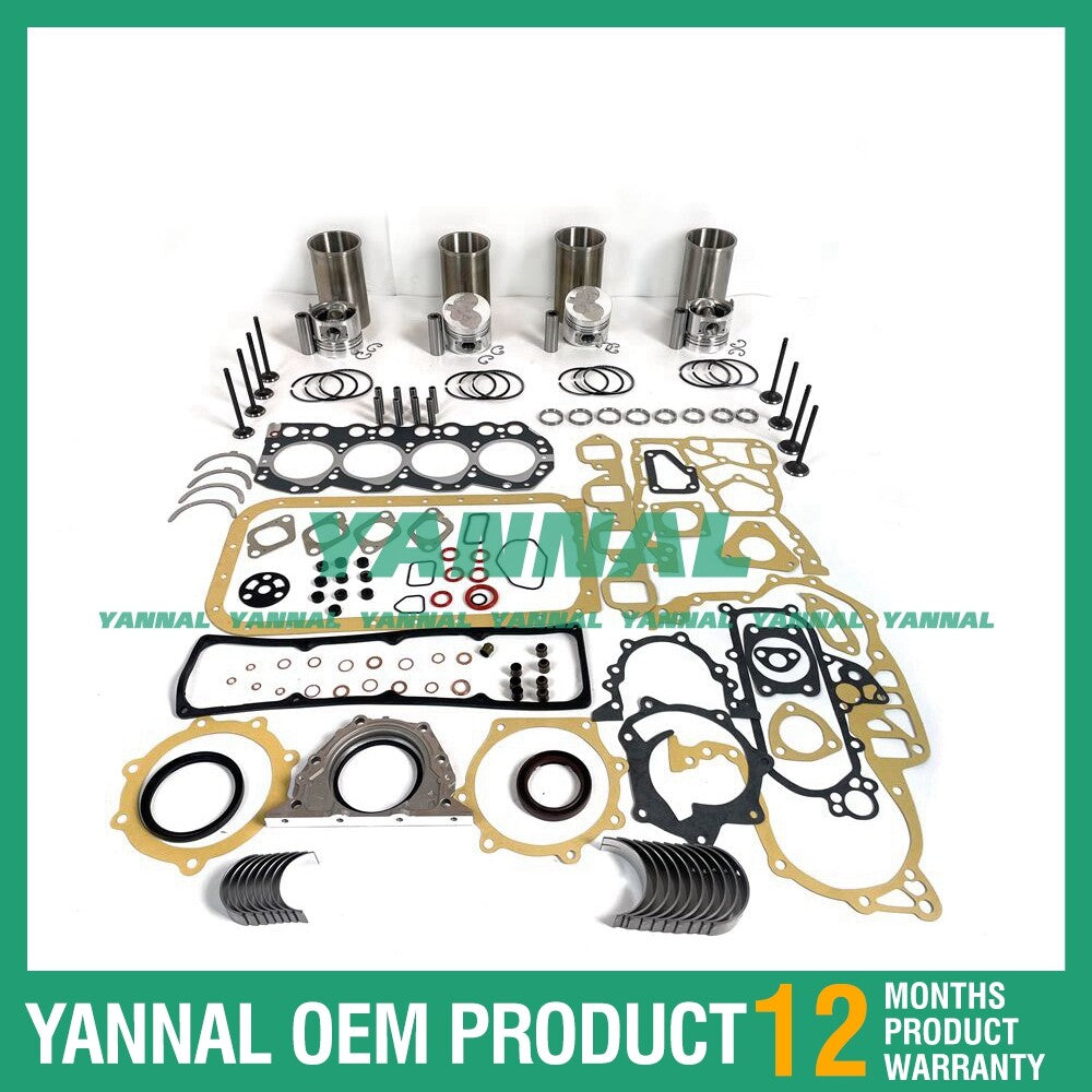 4-piece TD23 engine overhaul and rebuild kit for Nissan diesel engines