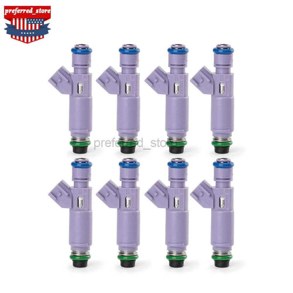 8PCS Fuel Injectors for Ford for Mustang 1988 1990 1991 92-94 9L3E-E7A M-9593-LU24A