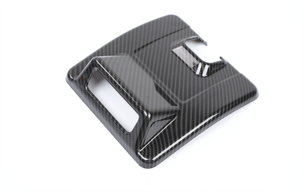 Carbon Fiber ABS Interior Rearview Mirror Base Panel Trim for Suzuki for Jimny 2019+
