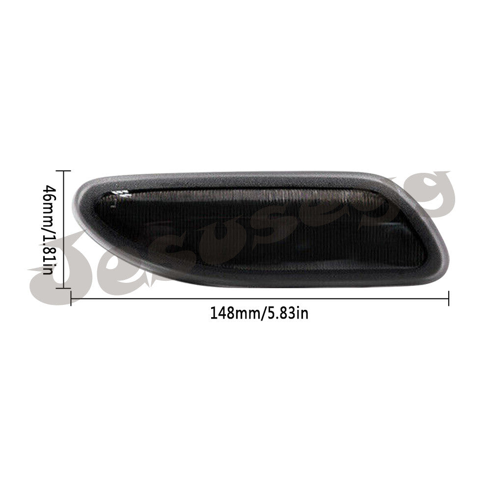 Right Turn Signal Side Marker Light Smoked For 2001-07 for Mercedes for Benz C-Class