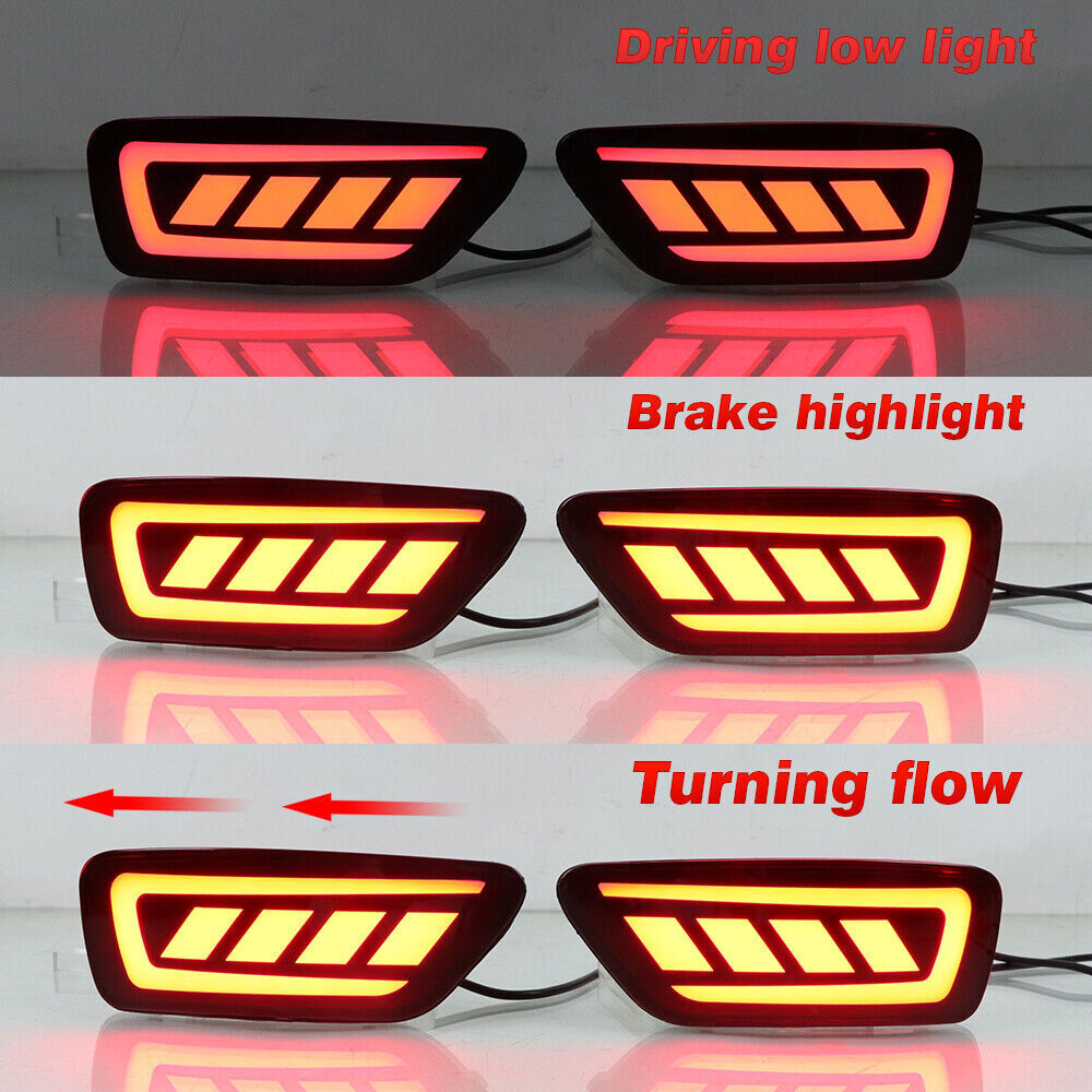 Rear Bumper Daytime Running Light Brake lights for Jeep Grand Cherokee 2011-2022