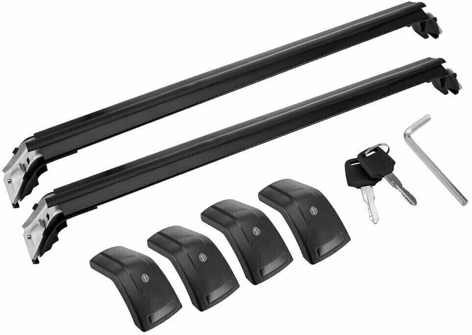 Fits for Hyundai Palisade 2019-2023 Roof Rail Rack Cross Bars Crossbars 2Pcs