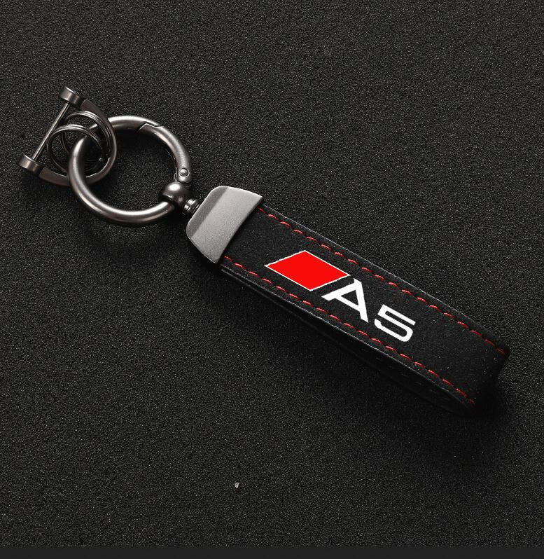 Carbon fiber stickers, badges, and decorative strips for Audi Q7 car doors and windows