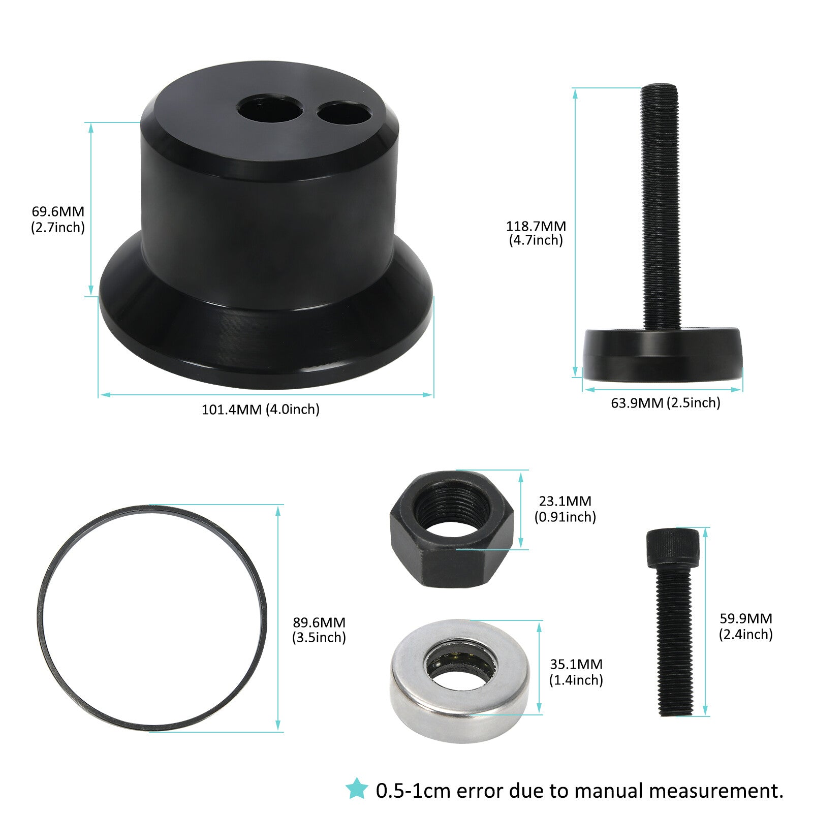 Front Crankshaft Seal Installer Tool for Ford Super Duty F250-F750 6.7L Diesel