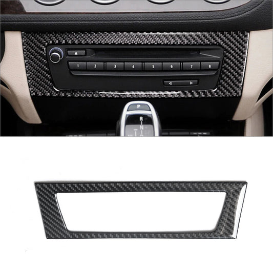 Carbon Fiber Radio & Navigaiton System Frame Cover Trim for BMW Z4 E89 2009-2016