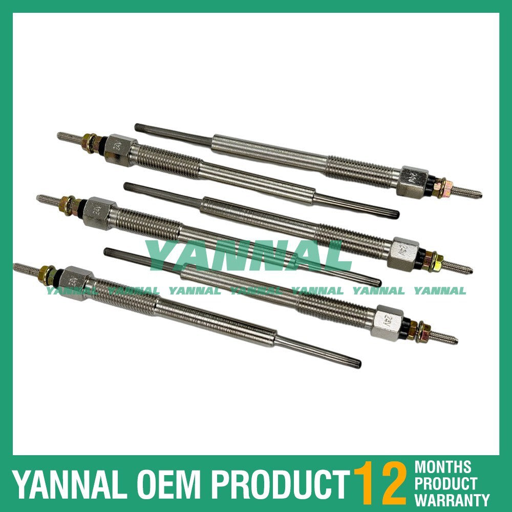 4-Pack Illuminated Connectors for ISUZU NPR NRR NPR-HD Reach 4HK1 4J1 3.0L 5.2L Diesel