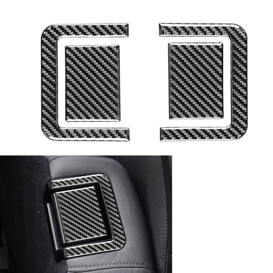 4Pcs Car Rear for Seat Adjustment Panel Cover Trim for Toyota Tundra 2014-2021 Black