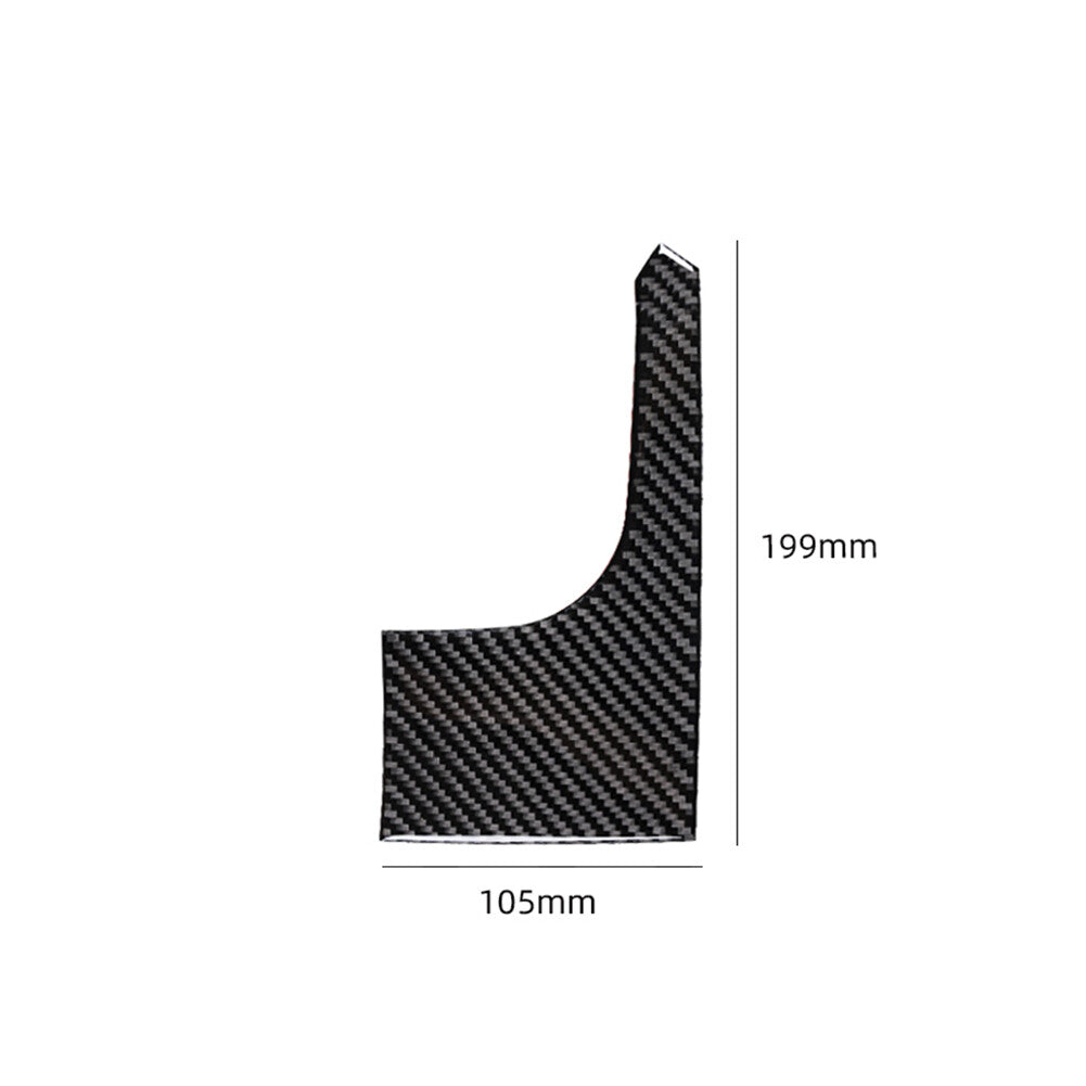 Carbon Fiber Interior Right of Speedometer Cover Trim for Ford F-150 FX4