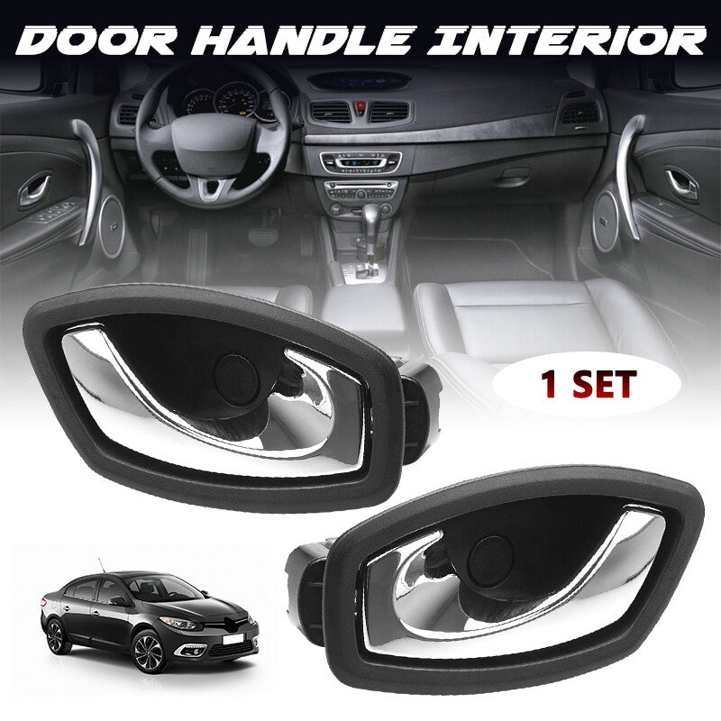 Left + Right Interior Door Handle for Renault Fluence Megane Scenic 2008-2016 US