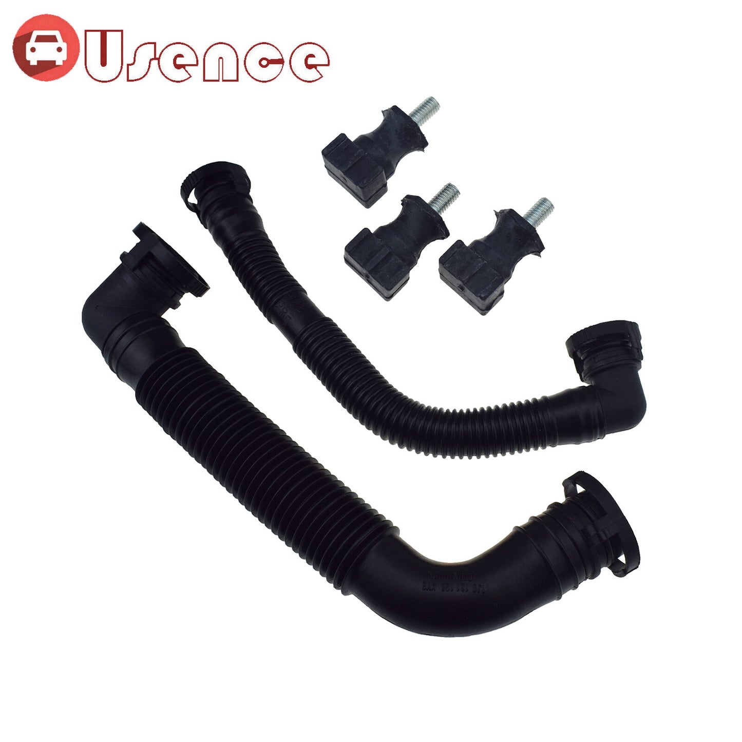 Smog Secondary Air Pump Breather Hose  3Mounts for Audi A4 for VW for Passat B6 for Golf 5