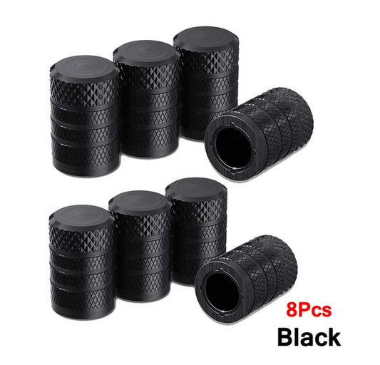 4-piece car tire valve cover rod air dust cover dustproof and rustproof silver stud suitable for VW