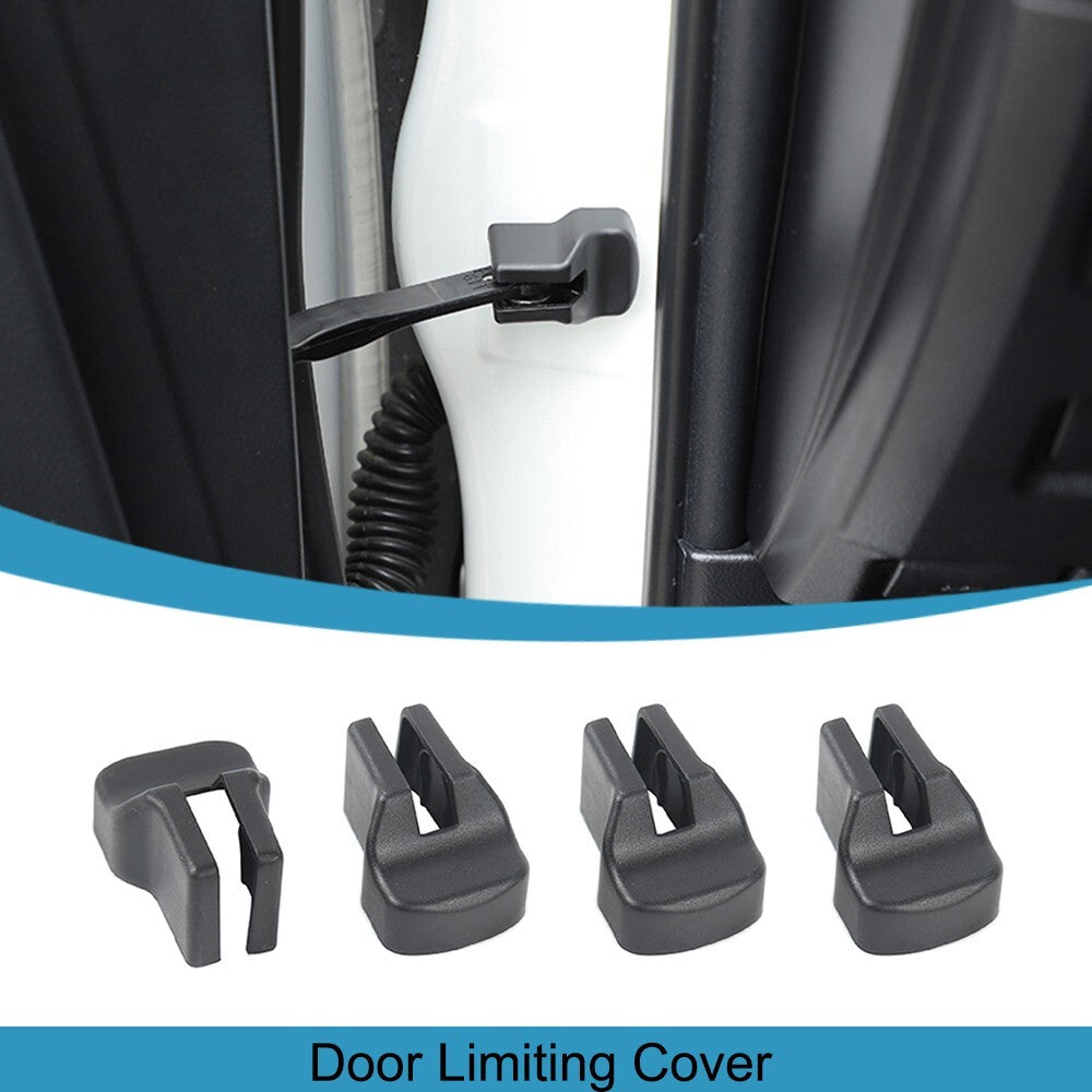 4PCS Door Lock Buckle Limiting Stopper Protector Covers for 4Runner 2017-2023