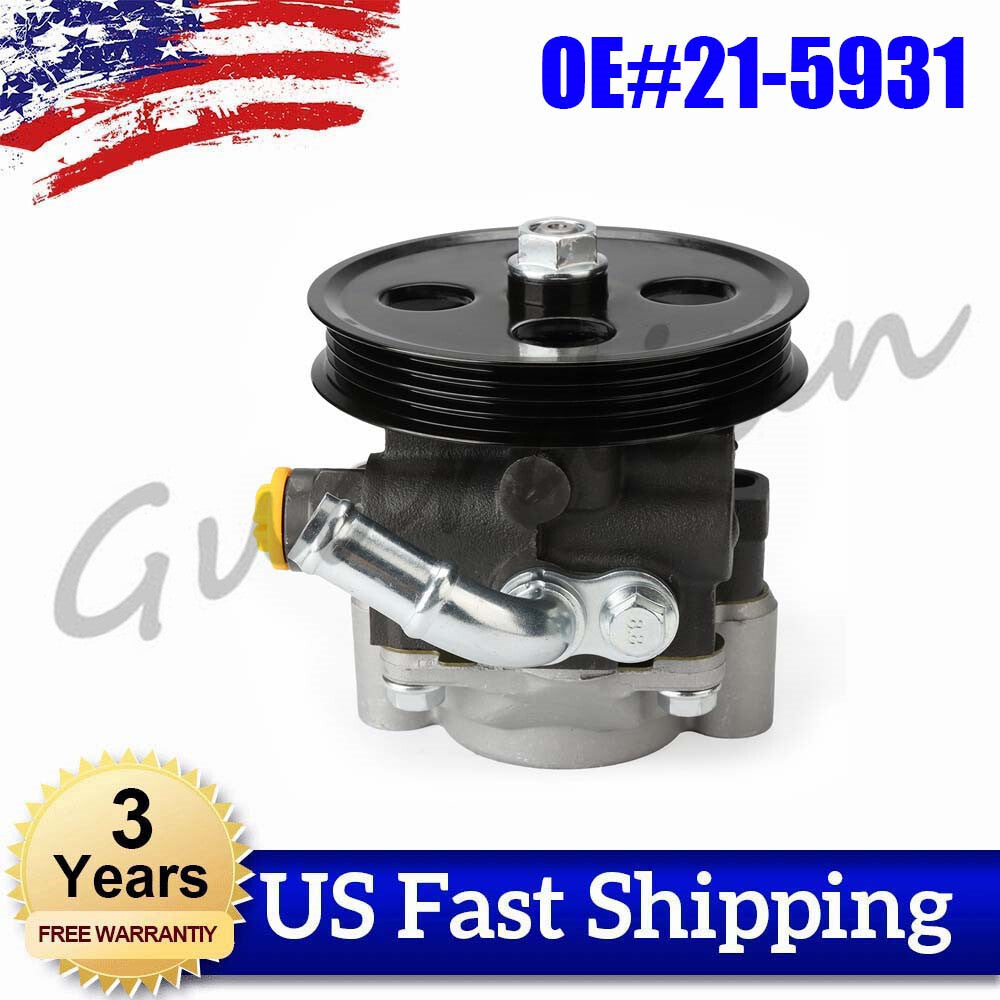 1x 21-5931 Power Steering Pump with Pulley for Lexus ES300, RX330, and for Toyota for Avalon .