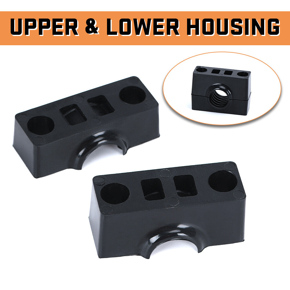For 05-14 Arctic Cat 250 300 400 ATV Upper Lower Housing Mounting Block Kit