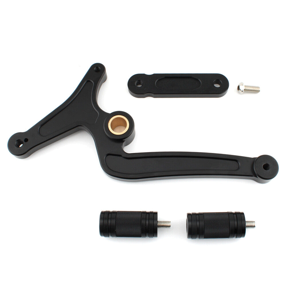 Heel Toe Gear Shift Lever Shifter Pedal For Indian Scout Sixty 2015-2022 Black