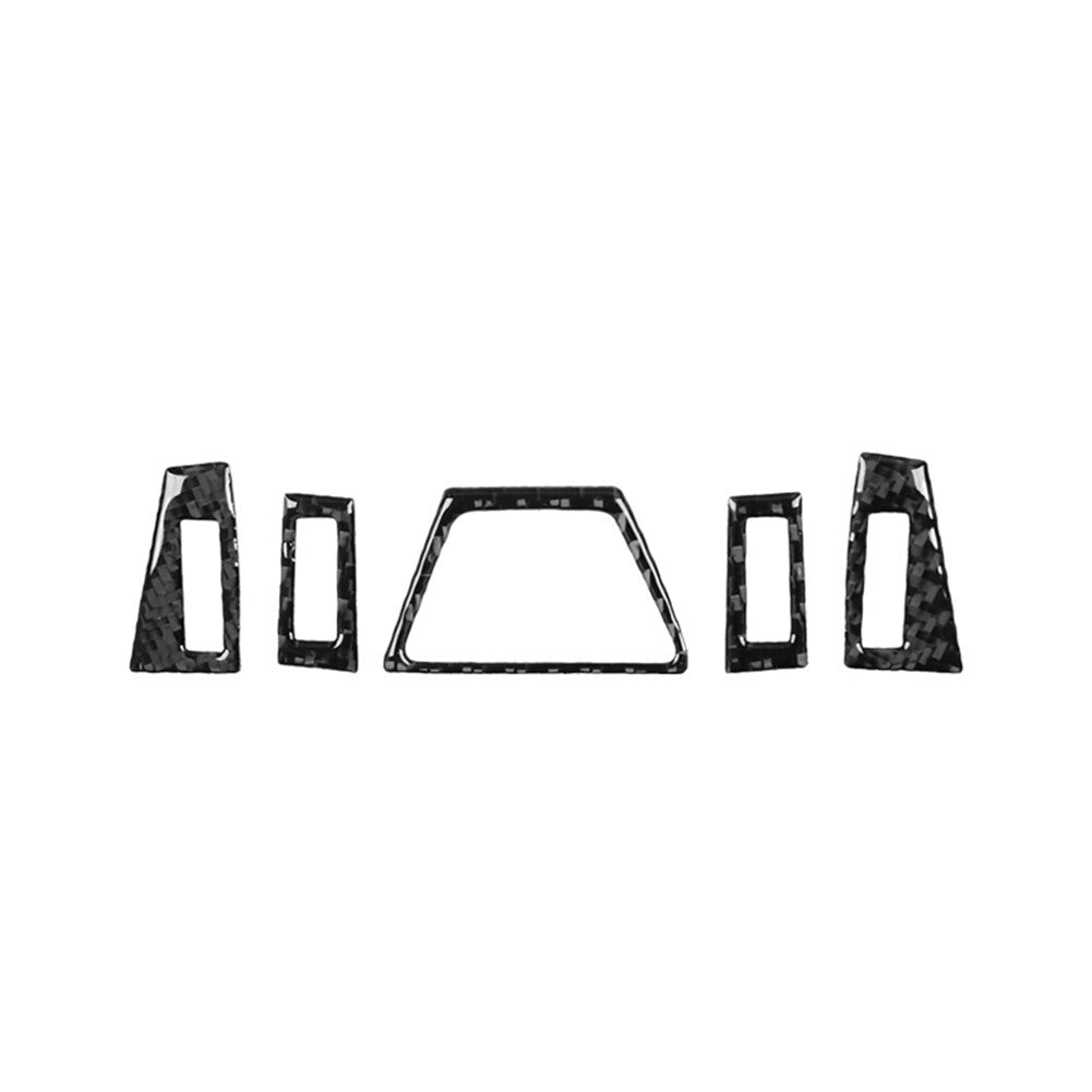 5Pcs Carbon Fiber Air Vent Outlet Kit Cover Trim for Toyota Supra 2019-2022