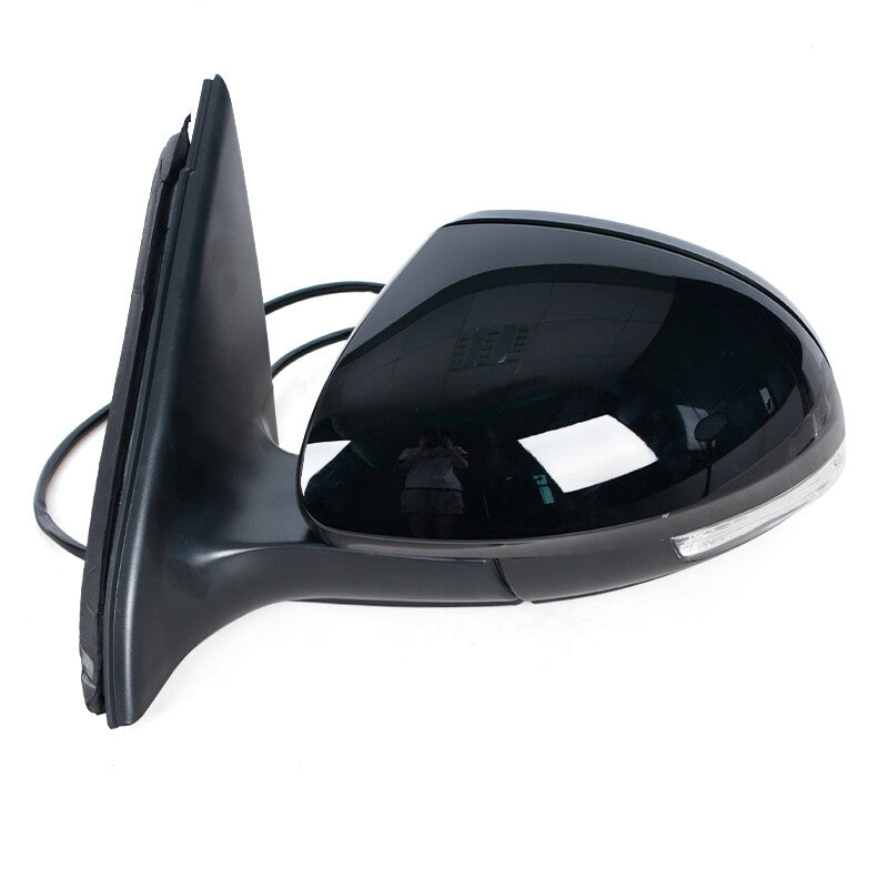 1PC Left 6Pins Black Wing Door Side Mirror Assembly for VW for Tiguan 2009-2016