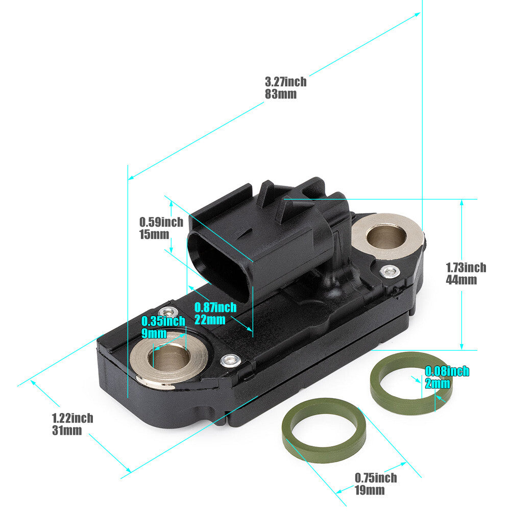 Engine Delta DPF PRESSURE SENSOR For ISB 6.7L 2872424 4307166