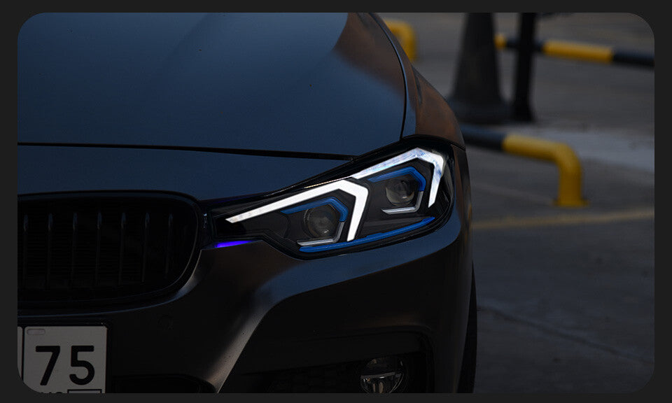 for BMW F30 F35 3 Series 2013-2019 LED Headlight Assembly Projector Turn Signal