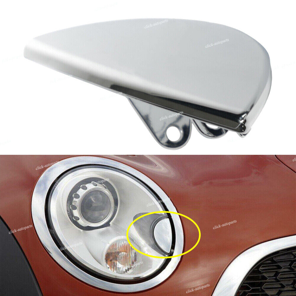 Right Headlight Washer Cover for Mini Cooper Hatchback Wagon Convertible Coupe