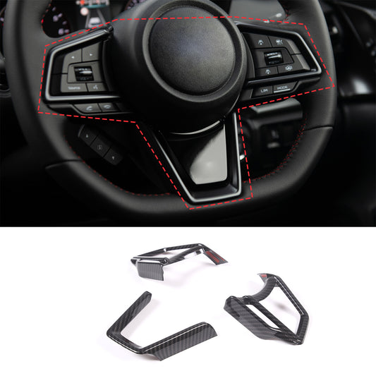 ABS carbon fiber driver assistance button cover for Toyota FJ Cruiser 07-21