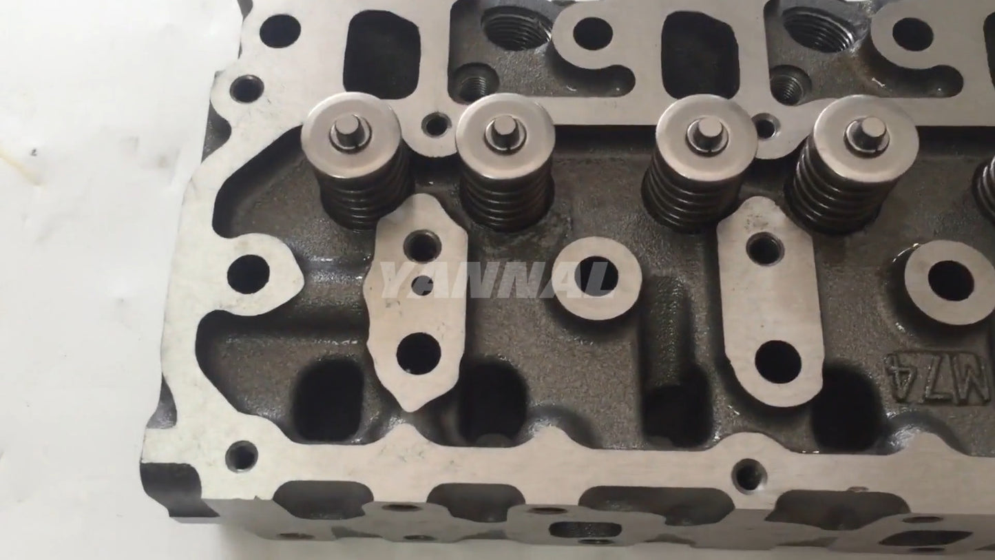 Complete cylinder head assy  full gasket kit for Yanmar 3TNM74 3TNM74F-SAKV