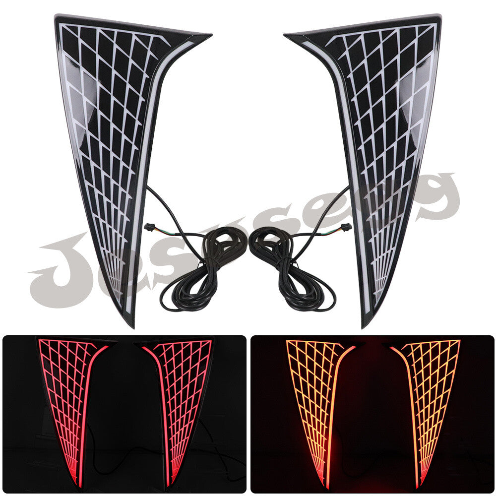 Rear Window Pillar Lamps LED Trunk Tail Brake Lights for Toyota for Sienna 2021-2023