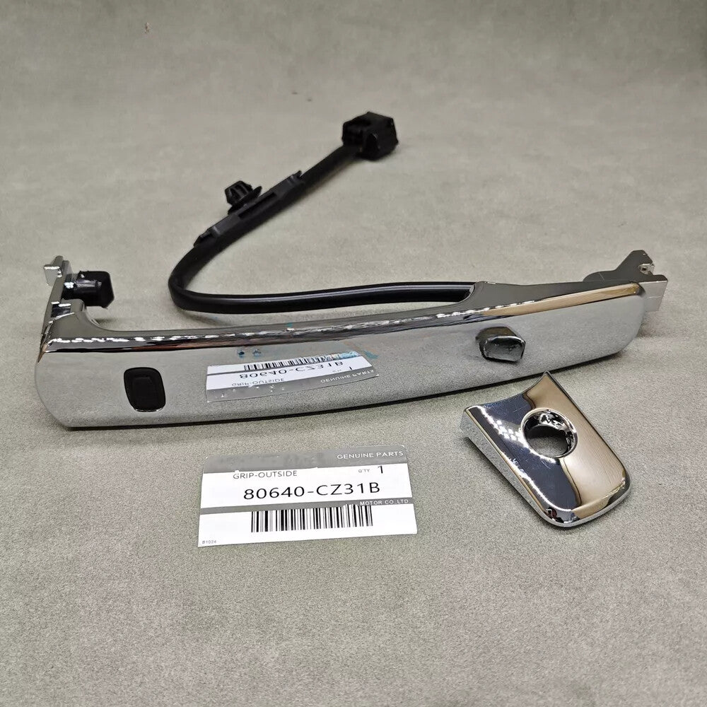 Front Passenger Side Exterior Door Handle Chrome Fits 2010-2013 for Nissan Rogue