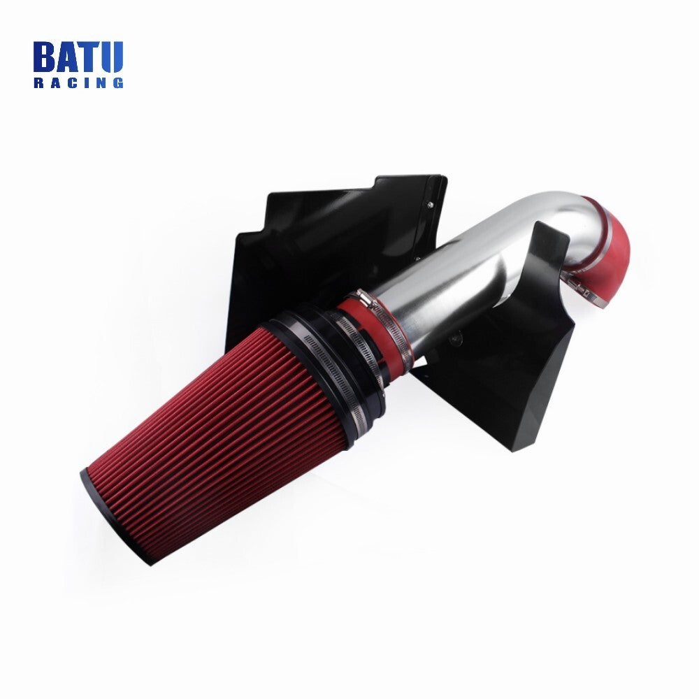 Red Heat Shield Cold Air Intake+Filter Fit For 99-06 for Chevy V8 4.8L/5.3L/6.0L Red